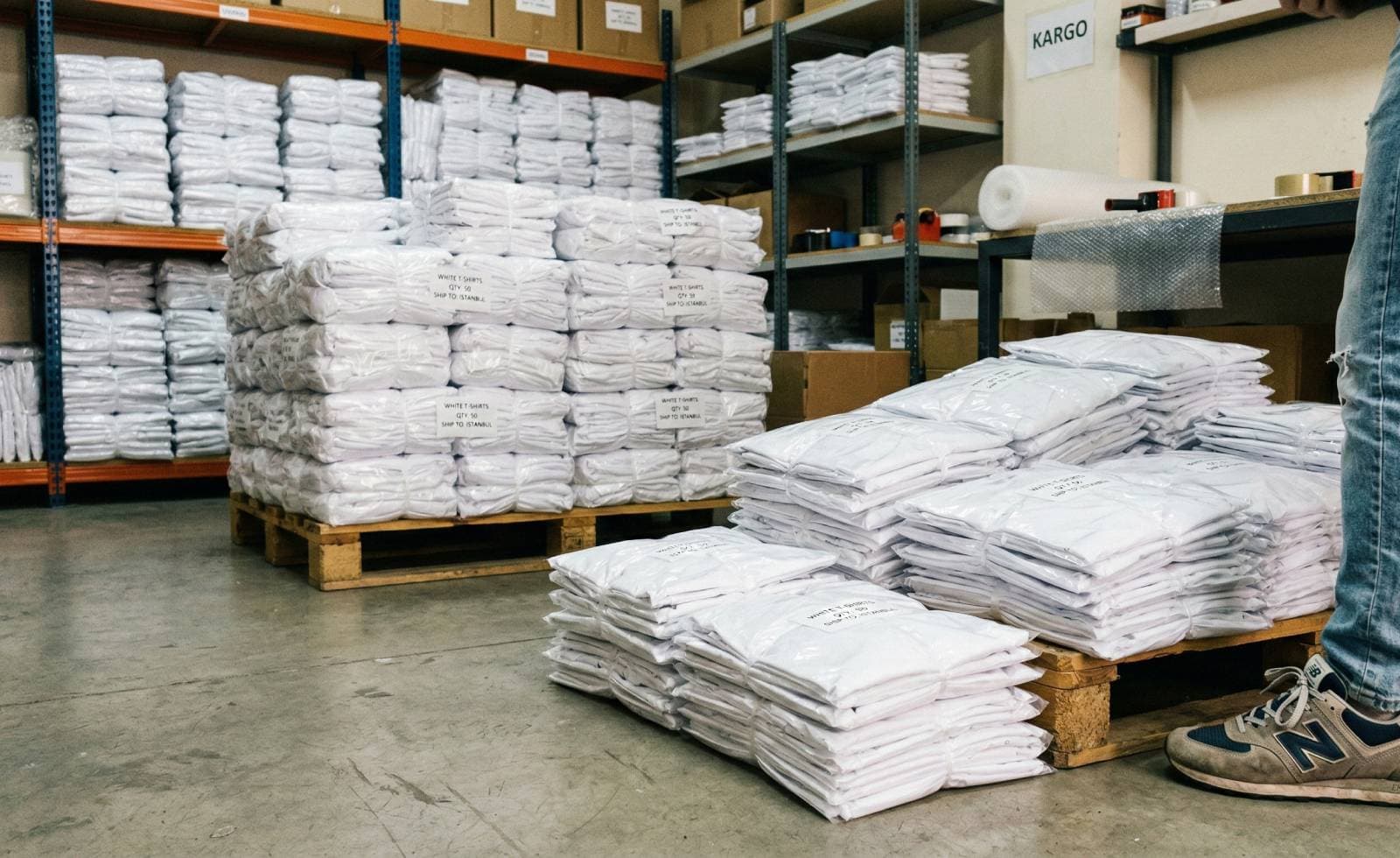 Warehouse receiving and delivery preview